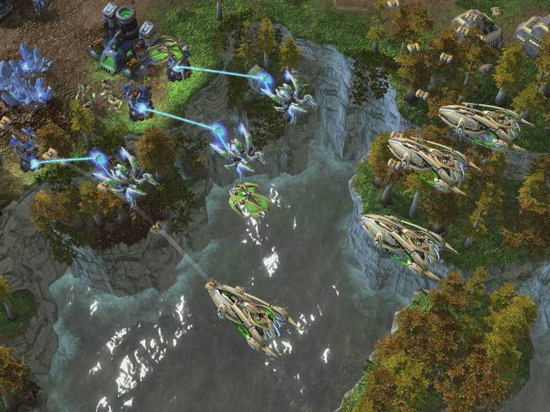 Illustration for article titled We Require More StarCraft II Screen Shots